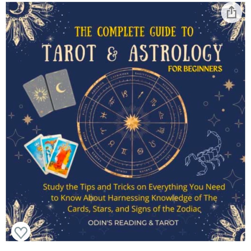 The Complete Guide To Tarot & Astrology for Beginners book ✨